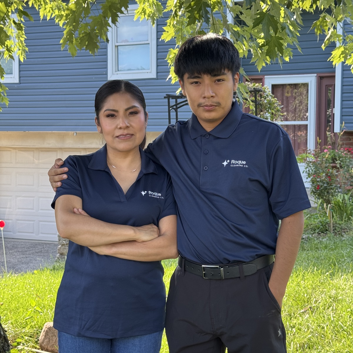 Ventura and Jesus Roque of Roque Cleaning Co.